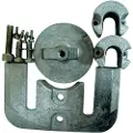 Martyr Anodes Mercruiser Bravo 2&3 Galvanisert Anodesett