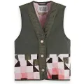 Scotch & Soda Patchwork Genser