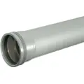 Wavin 32 x 250 mm grå PP-afløbsrør med muffe
