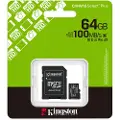 Kingston Canvas Select Plus Gen3 MicroSD/SD - 100MB/s - 64GB