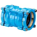 Hawle Kobling lige 75mm - trækfast på PE+PVC. Hawle2000