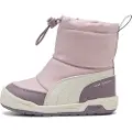 Puma Multiflex 2 Boot Sneakers Toddlers, Shoes, Mauve Mist/Warm White/Plum Jam, 20