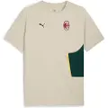 Puma AC Milan PUMATECH Pocket Tee Men, Sport, Desert Dust/Dark Myrtle, M