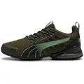 Puma Voltaic Evo Sneaker, Shoes, Dark Olive/Black, 39