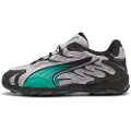 Puma Inhale Distressed Sneakers Unisex, Shoes, Vibrant Silver/Vibrant Green, 37.5