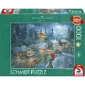 Adlibris Santas Silent Night Christmas Puslespill 1000 Brikker Schmidt