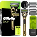 Gillette venus Labs Razor 5 blades + Hanger Gold