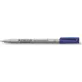 Staedtler Lumocolor - Fibertuppenn - ikke-permanent - blå - vannbasert blekk - 0.4 mm - superfin