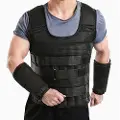 24hShop Vektvest med arm- og benvekter 15 kg