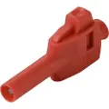 Voltcraft MP-4 Laboratoriestik med klemmetilslutning Stik, lige Stift-diameter: 4 mm Rød 1 stk Bulk