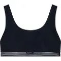 Emporio Armani for woman. EW001840_AF15355 Bralette bra without padding black (S), Homewear, Polyamide