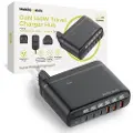 Mobile Origin GaN 140W Travel Charger Hub PW12 EU/UK/US 3x USB-C + 3x USB-A