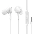 JOYROOM Wired Earphones JR-EW02 Half in Ear (White)