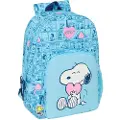 Safta 612539876 Snoopy Love 19.30l 27x33x10 Cm Ryggsekk