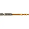 Milwaukee Hss-g Tin 4.0 Mm Hex Metallbor 10 Enheter