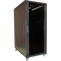 Extralink - Rack skap - 600x1000 mm - står på gulv - svart - 37U - 19