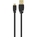 Sinox SOI04903, 3 m, Micro-USB B, USB A, USB 2.0, 0,48 Gbit/sek, Sort