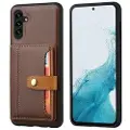 Mtp Products Samsung Galaxy S25+ Retro Style Deksel med Lommebok - Brun