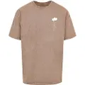Mc Clothes Love In The Air Acid Washed Heavy Oversized Kortarmet T-skjorte