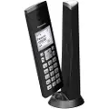 Panasonic KX-TGK210 - Trådløs telefon med anrops-ID - DECT\GAP - treveis anropskapasitet - svart