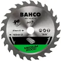 Bahco Trådløs Sirkelsagblad Med 24 Tenner For Tre 184 Mmx20 Mm
