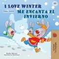KidKiddos Books I Love Winter (English Spanish Bilingual Book for Kids)