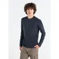 LOIS Jeans for man. 157943887 T-shirt navy overdye fabric (S), Casual, Cotton, Long sleeve