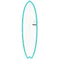 Torq Epoxy Tet Mod Fish Pinlines 6'10 Surfebrett mønster