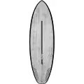 Torq Act Prepreg Pg-R Blackrail 5'10 Surfebrett grå
