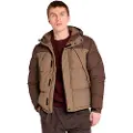 Timberland for man. TB0A6267A0G1 Quilted jacket, waterproof brown (XXL), Casual, Nylon
