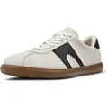 Camper for man. K100937-022 Leather Sneakers Pelotas Soller white (43), Flat, Laces, Casual