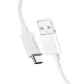 Spigen Essential USB A to USB C 60W Cable white EB6020AC