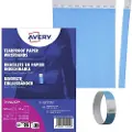 Avery TYVBL-50, Arrangementarmbånd, Blå, Papir, Monokromatisk, Unisex, Klebende