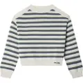Pepe Jeans for girl. PG7000006 Beck jumper blue (8años= 128cm), White, Casual, Cotton, children's fashion