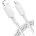 Anker 322 USB-C to Lightning Cable (1.8m Braided) - White