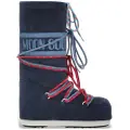 Moon Boot unisex. 80D1403050 Icon Laces Leather Boots navy (42/44), Flat, Casual