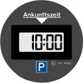 Needit PARK LITE One elektr. Parkeringsskivegodkjenning sort.