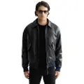 Scotch & Soda Faux Leather Bomberjakke