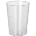Multi Plastglas 7 cl 60 mm Ø50 mm PS Klar,45 ps x 45 stk/krt