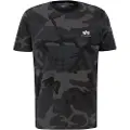 Alpha industries Basic Small Logo Camo Kortarmet T-skjorte