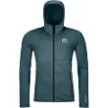 Ortovox Hooded Fleecejakke grå