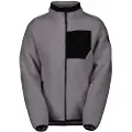 SCOTT Defined Heritage Pile, Fleecejakke, Dame, Evening Grey/Black