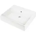 Deante Keramisk Servant For Benkeplate/vegg Med Plass Til Kran 60x50 Cm