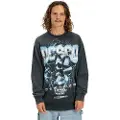 Dc-shoes Skull Shock Crew Genser svart