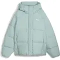 Puma Hooded Down Puffer Jacket Women, Clothing, Light Moss, L