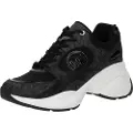 Michael Kors for woman. 43S5ZUFS2D Zuma trainers with black logo (39), Fabric, 3 to 5 cm, Laces, Casual