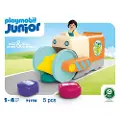 Playmobil Junior: Søppelbil Byggespill