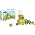 Playmobil Junior: Traktor Byggespill Med Såmaskin For Lasting Og Lossing