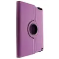 Mtp Products Rotary lærveske - iPad 2, iPad 3, iPad 4 - beskyttelse og stativ - Lilla