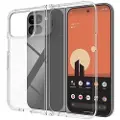 Mtp Products Google Pixel 9 Pro Fold Ripebestandig Hybrid-deksel - Gjennomsiktig
